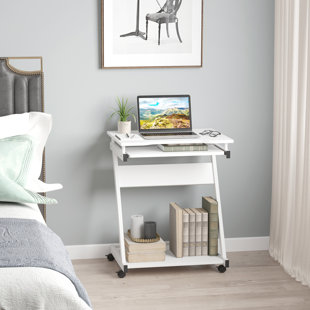 Wayfair desk store with keyboard tray